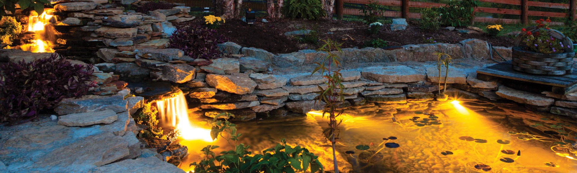 Resun 12V LED Single Pond Light Set with transformer cable