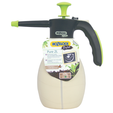 Hozelock Pure Sprayer 2L - 360 function - Long reach nozzle - 4200
