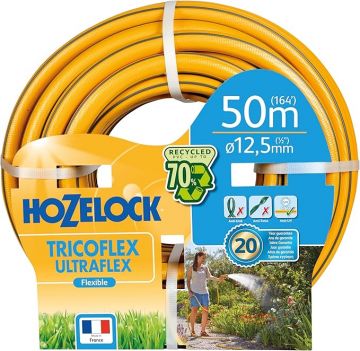 Hozelock Ultraflex Anti-kink Knitted Green Garden Hose 12.5mm X 50m - 7750
