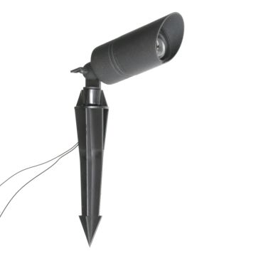 Aqualux Hydra Matt Black Powder Coated Brass 12V-24V Light AQL-400-BK-M