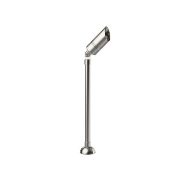 Aqualux Hydra 12V MR16 Adjustable Path Light Small Brushed Chrome AQL-403-BC-M