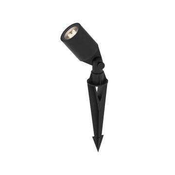 Aqualux Hydra 4W 12V Single Adjustable Turbo LED Spike Black AQL-450-B2-M