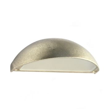 Aqualux Natural Cast Brass Eyelid Wall/Steplight 24V-12V 4W LED AQL-510-BR