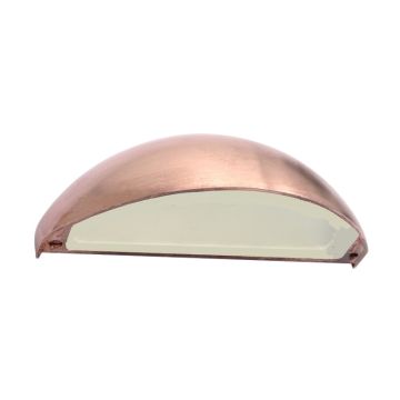 Aqualux Natural Cast Brass Eyelid Wall/Steplight 24V-12V 4W LED AQL-510-CP