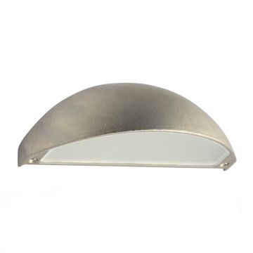 Aqualux Nickel Plated Brass Eyelid Wall/Steplight 24V-12V 4W LED AQL-510-NP