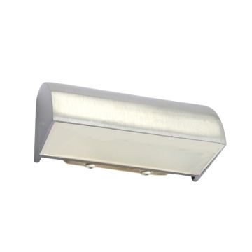 Aqualux Chrome Plated Cast Brass Wall/Steplight 24V-12V 4W LED AQL-520-BC