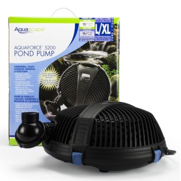 Aquascape Aquaforce 5200 20000L/hr Filter Waterfall 240V Pond Pump 91013