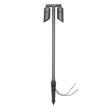 Aqualux AQL-410-AB-M Aged Brass 660mm Twin Pathlight
