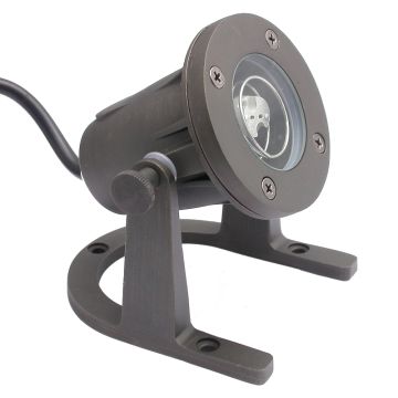 Aqualux Telectran Aged Cast Solid Brass Pond Light AQL-415-AB-M