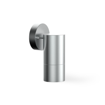 240V GU10 Outdoor Wall Light 316 Stainless Steel Fixed Head Pillar Light Aqualux AWL-06-SS-316-240