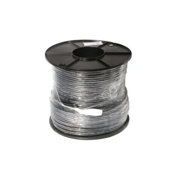 Low Voltage Garden Light Cable 140/0.3 (10 sq mm) Fig 8 Black PVC - 50m Reel