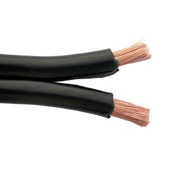 Low Voltage Garden Light Cable 140/0.3 (10 sq mm) Fig 8 Black PVC - sold per metre