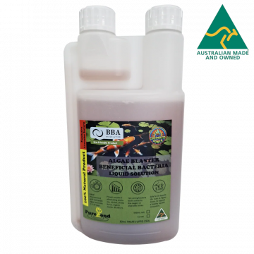 BBA PurePond Algae Eliminater (liquid bacteria formula designed to effectively eliminate filamentous algae)
