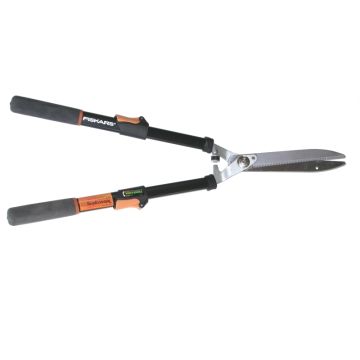 Fiskars 91696935 Power-Lever Telescopic Hedge Shear