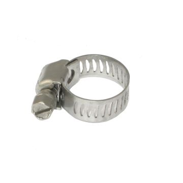 8mm x 6-17mm Full Stainless Steel Hose Clamp - GMS4