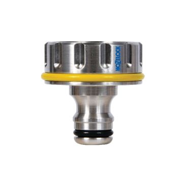 Hozelock 2042 Pro Metal 1''BSP Outdoor Tap Connector