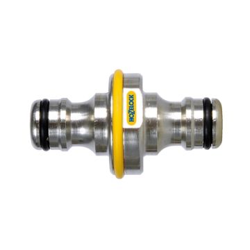Hozelock 2044 Pro Metal Double Male End Garden Hose Connector
