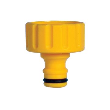 Hozelock 2158 Threaded Tap Connector for 1'' BSP Female 33.3mm OD thread