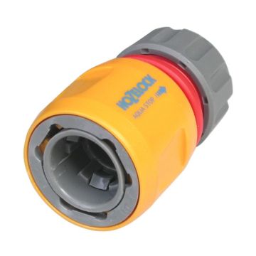 Hozelock 2185 Aquastop 12.5mm Hose End Connector