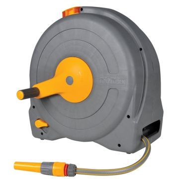 Hozelock 2494R0000 Fast Reel standing/carry-around model with 40m Garden hose