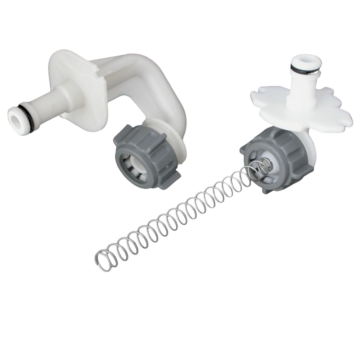 Hozelock 2420 and 2410 revised hose connection assembly