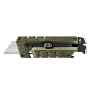 Gerber Prybrid Utility, Pocket Utility Knife with Prybar, Green