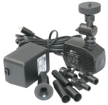 Resun King 1FLV 380L/hr 12Volt AC Low Voltage Fountain or Waterfall Pond Pump