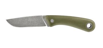 Gerber Spine Fixed Blade Camping Knife Sage Green w/ Sheath 30-001497 6312032