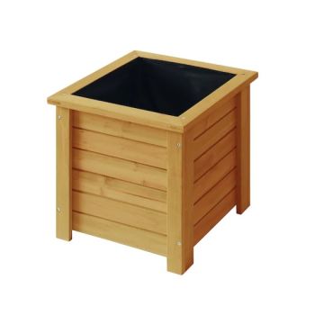 VegTrug Wooden Square Box Planter 35cm – SBWP350NUK
