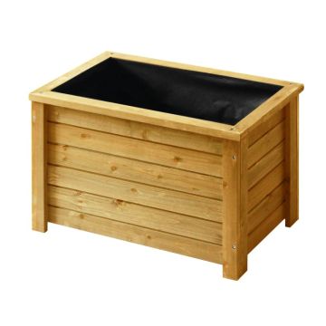VegTrug Wooden Rectangular Box Planter 60cm – RBWP600NUK