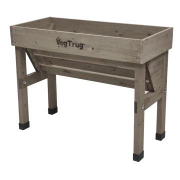 VegTrug Wallhugger Wooden Raised Garden Bed and Planter – VTWHSGW0310