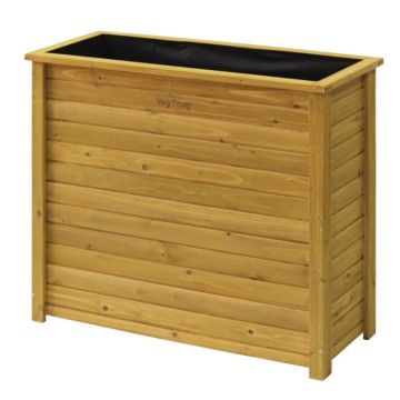 VegTrug Wooden Rectangular Box Planter 60cm – RBWP600NUK