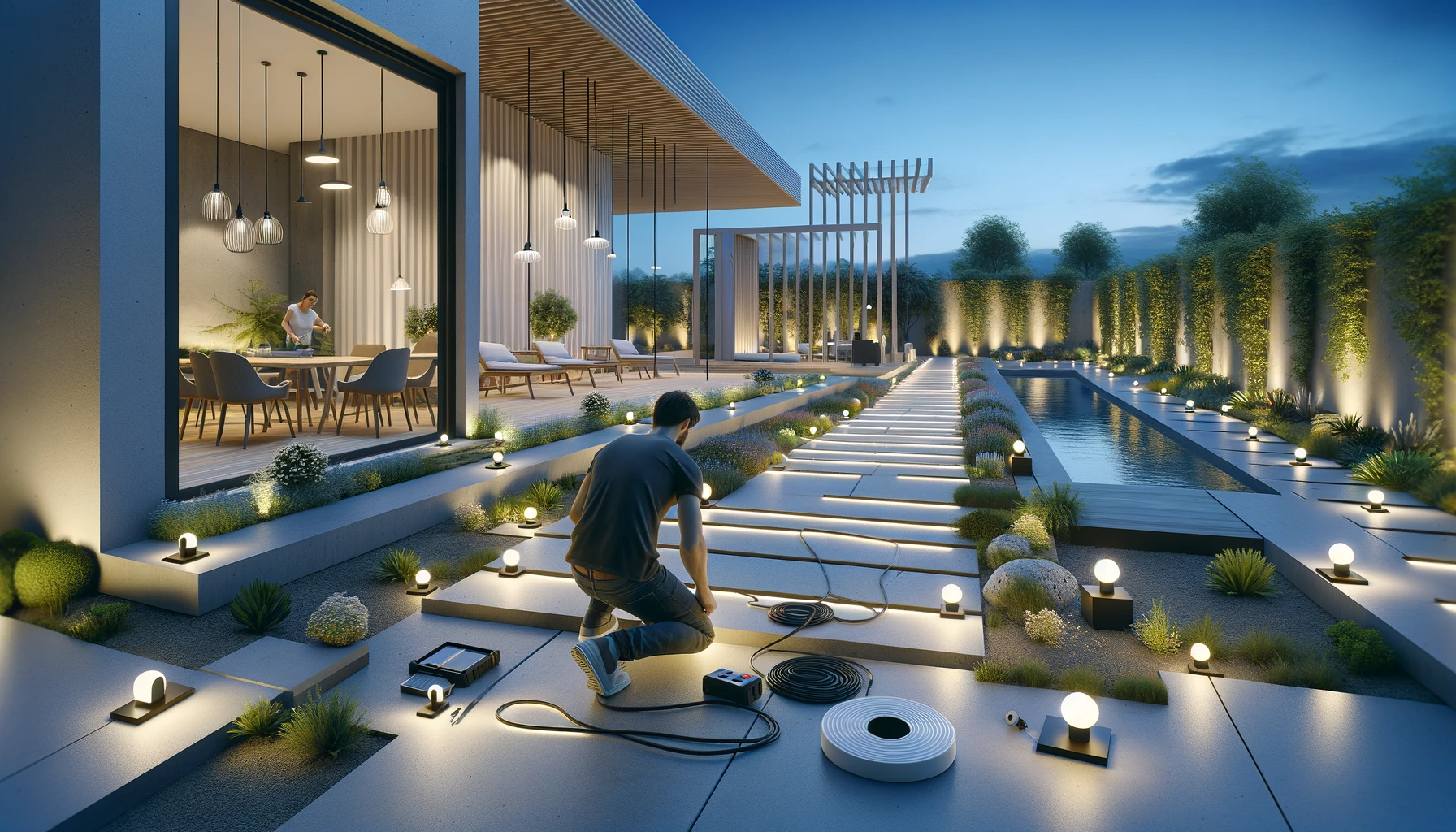 DIY Outdoor Lighting Project For Your Garden