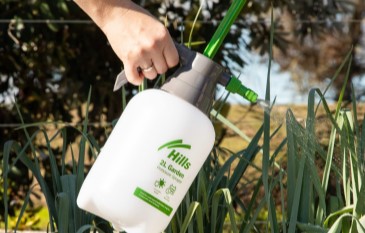 How does garden spraying help?