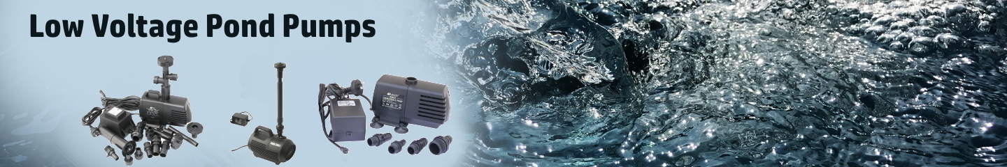 Low Voltage Pond Pumps Low Voltage Pond Pumps