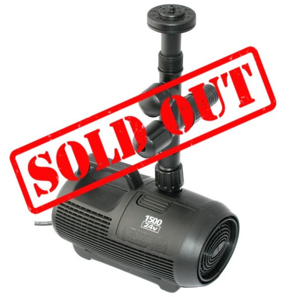 Hozelock 3078 Cascade 1500LV Waterfeature & Fountain 24Volt AC Low