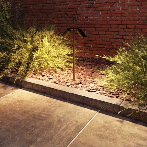 Brass shop path lights