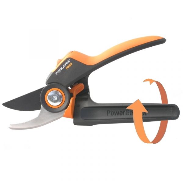 Fiskars PX92 1023630 PowerGear X Bypass Pruner Secateur Medium