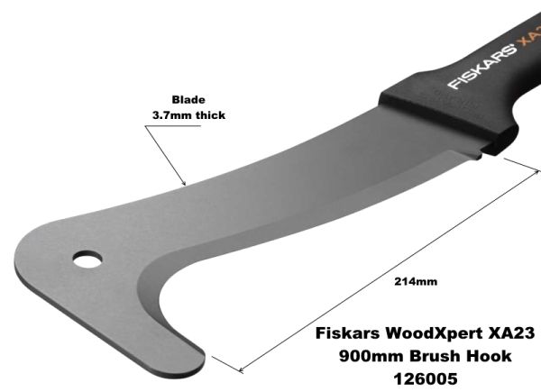 Fiskars XA23 WoodXpert Brush Hook 900mm 126005 