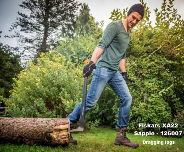 Fiskars XA22 126007 1003623 WoodXpert Sappie Log Pick 725mm Pickaroon  Hookaroon