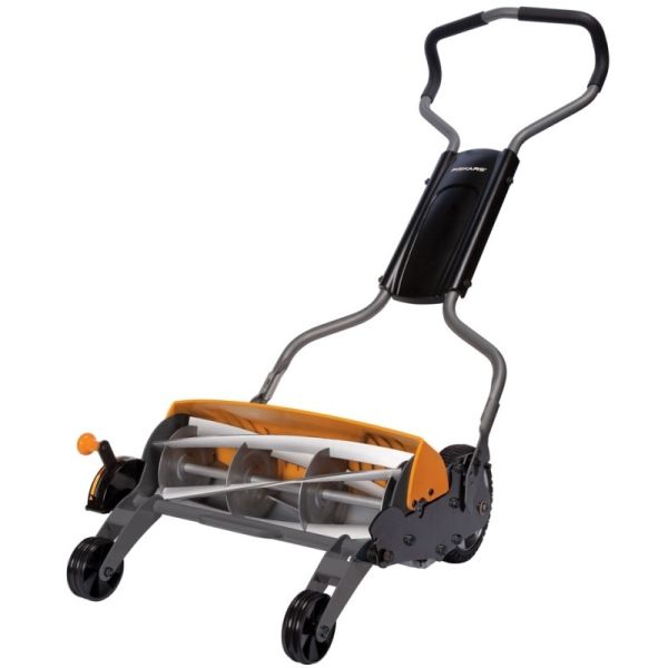 Fiskars 113880, Fiskars 6201, 1000591 StaySharp Max Reel Mower Max 460mm  18 Hand Push Momentum Cylindrical Mower