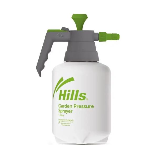 Image of Hills sprayer being used to spray mist of water