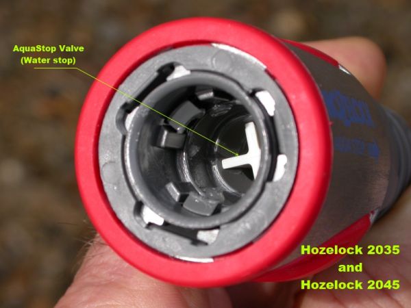P suivi P Hozelock Pro Metal Aquastop connecteur 2035 NEUF 