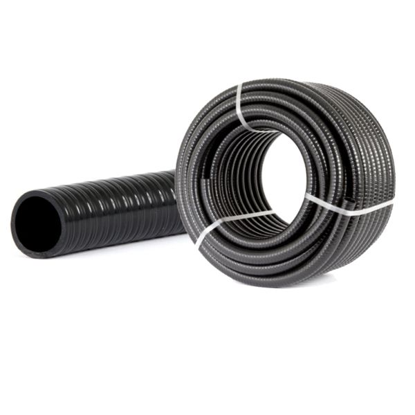 PondMAX 40mm Spiral Ribbed Tubing Pond Pump Hose 30m roll