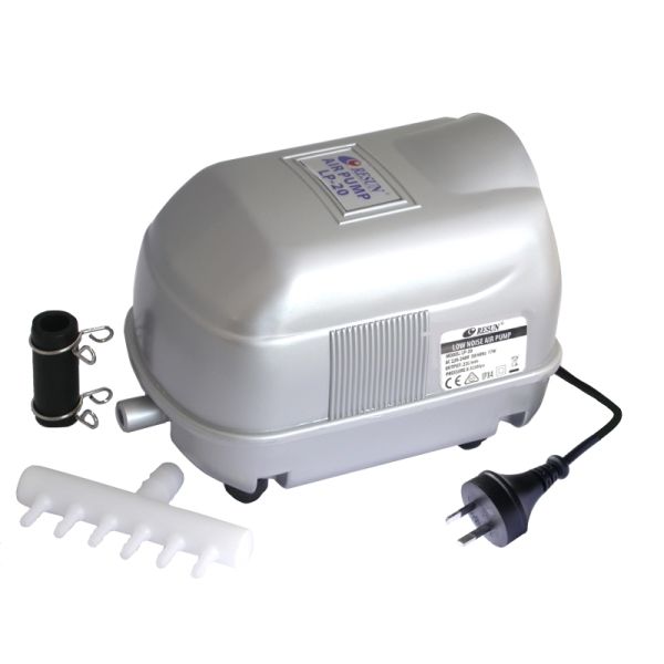 resun lp 20 air pump 22l min or 1320l hr for pond and aquarium
