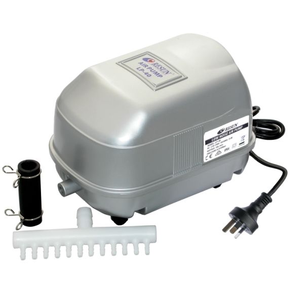 resun lp 40 air pump 50l min or 3000l hr pond septic tank aquarium