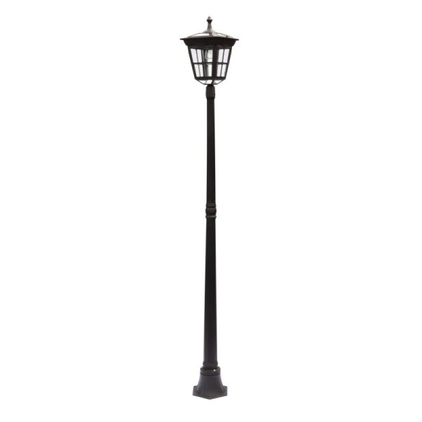Solar discount pole lantern
