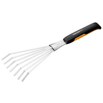Fiskars Xact Hand rake Stainless Steel Softgrip® handle 9632018 1027044