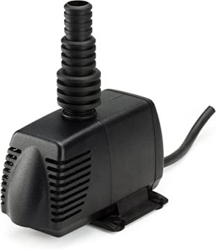 Aquascape Ultra-400 Pump for Small Ponds, 1500L/hr, Fountain, Waterfalls, and Filters, 91123