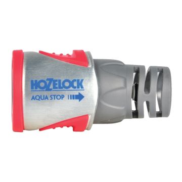 Hozelock 2035 Pro Metal AquaStop Hose End Connector 12.5mm
